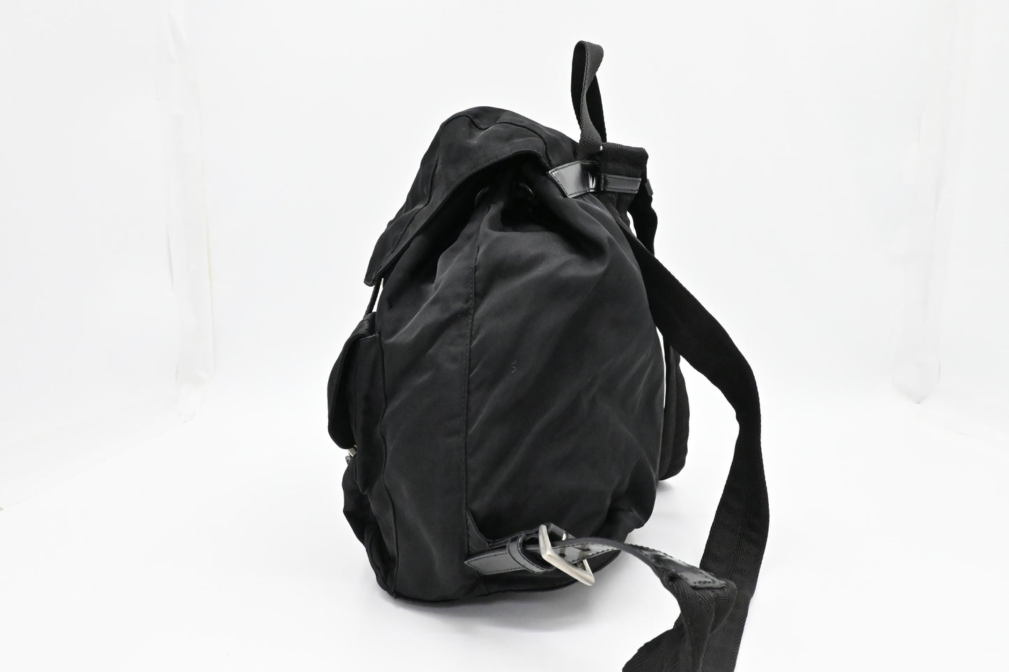 Prada Medium Backpack in Black Nylon