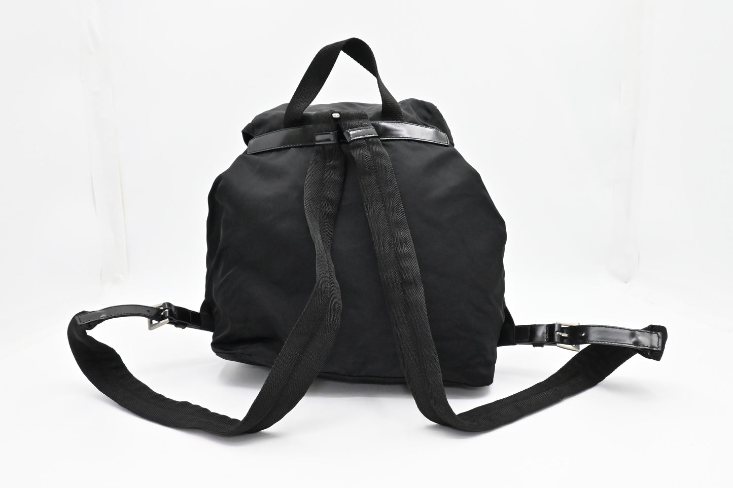 Prada Medium Backpack in Black Nylon