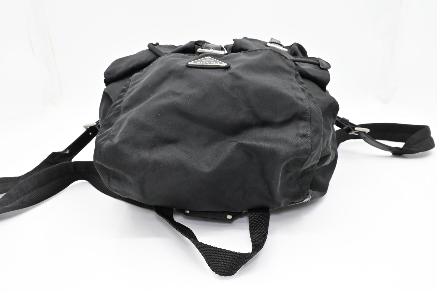 Prada Medium Backpack in Black Nylon
