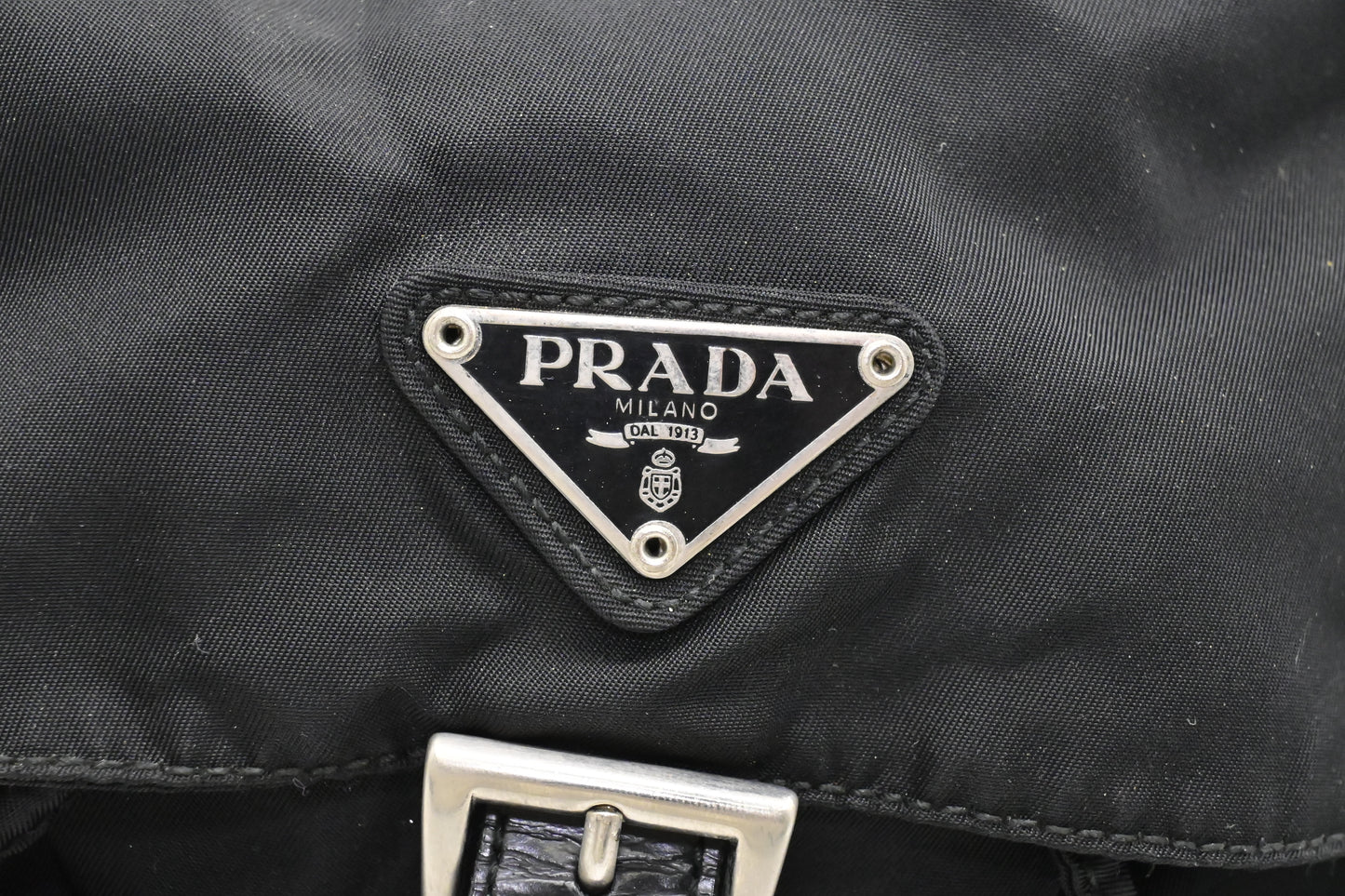 Prada Medium Backpack in Black Nylon