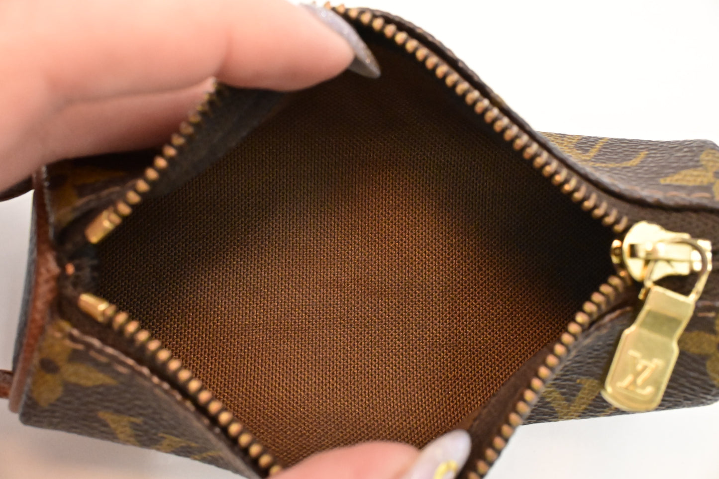 Louis Vuitton Golf Ball Pouch in Monogram Canvas