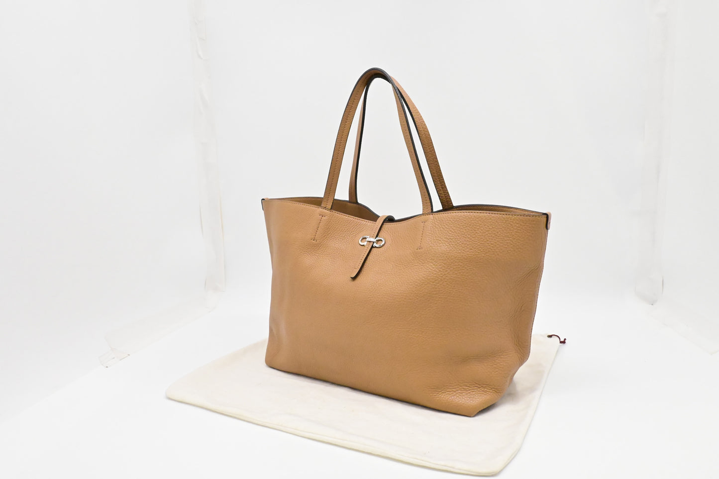 Ferragamo Tote in Brown Leather