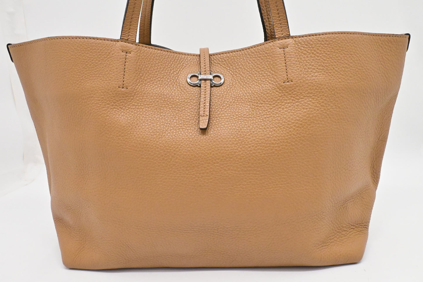 Ferragamo Tote in Brown Leather