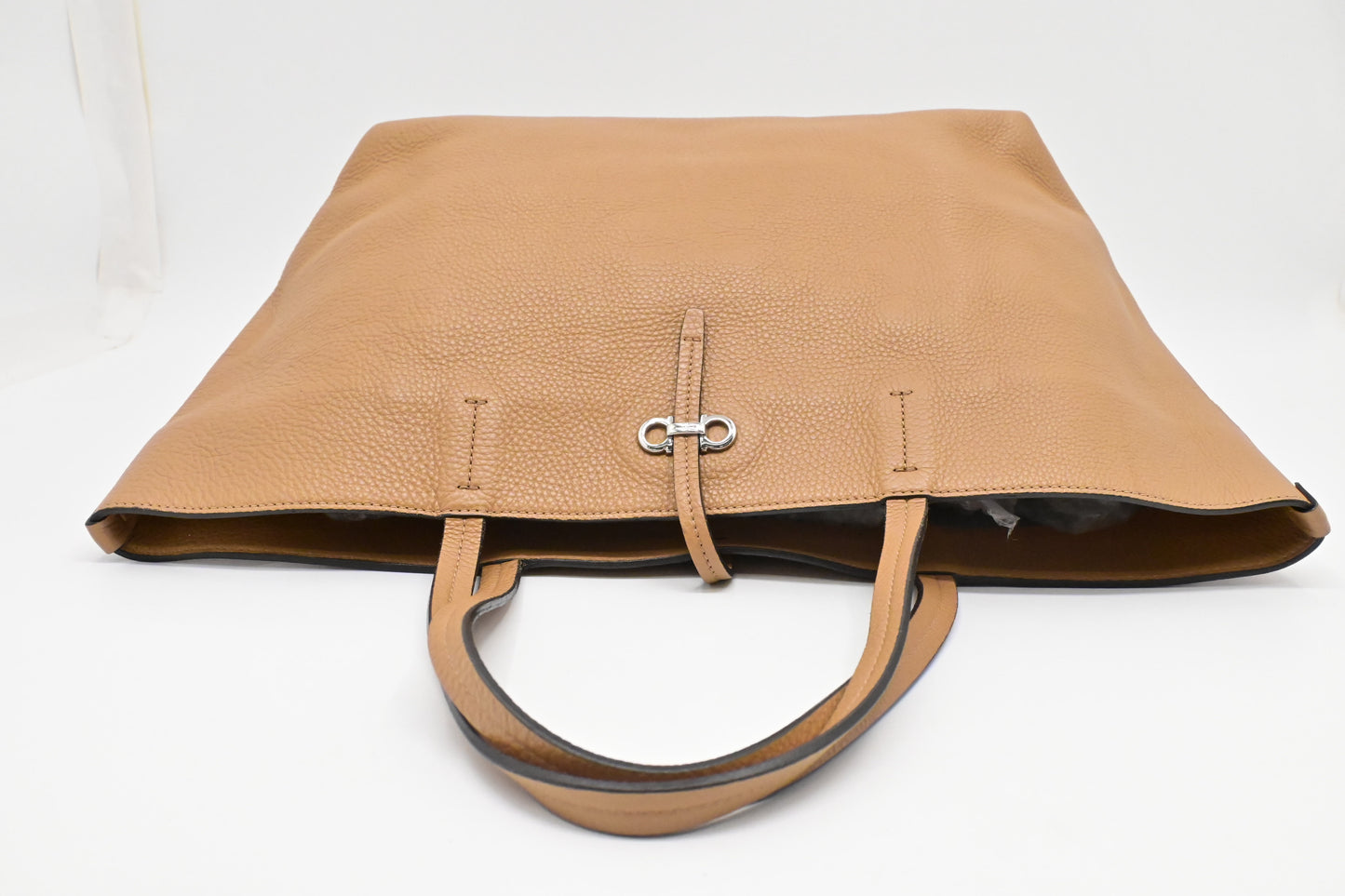 Ferragamo Tote in Brown Leather