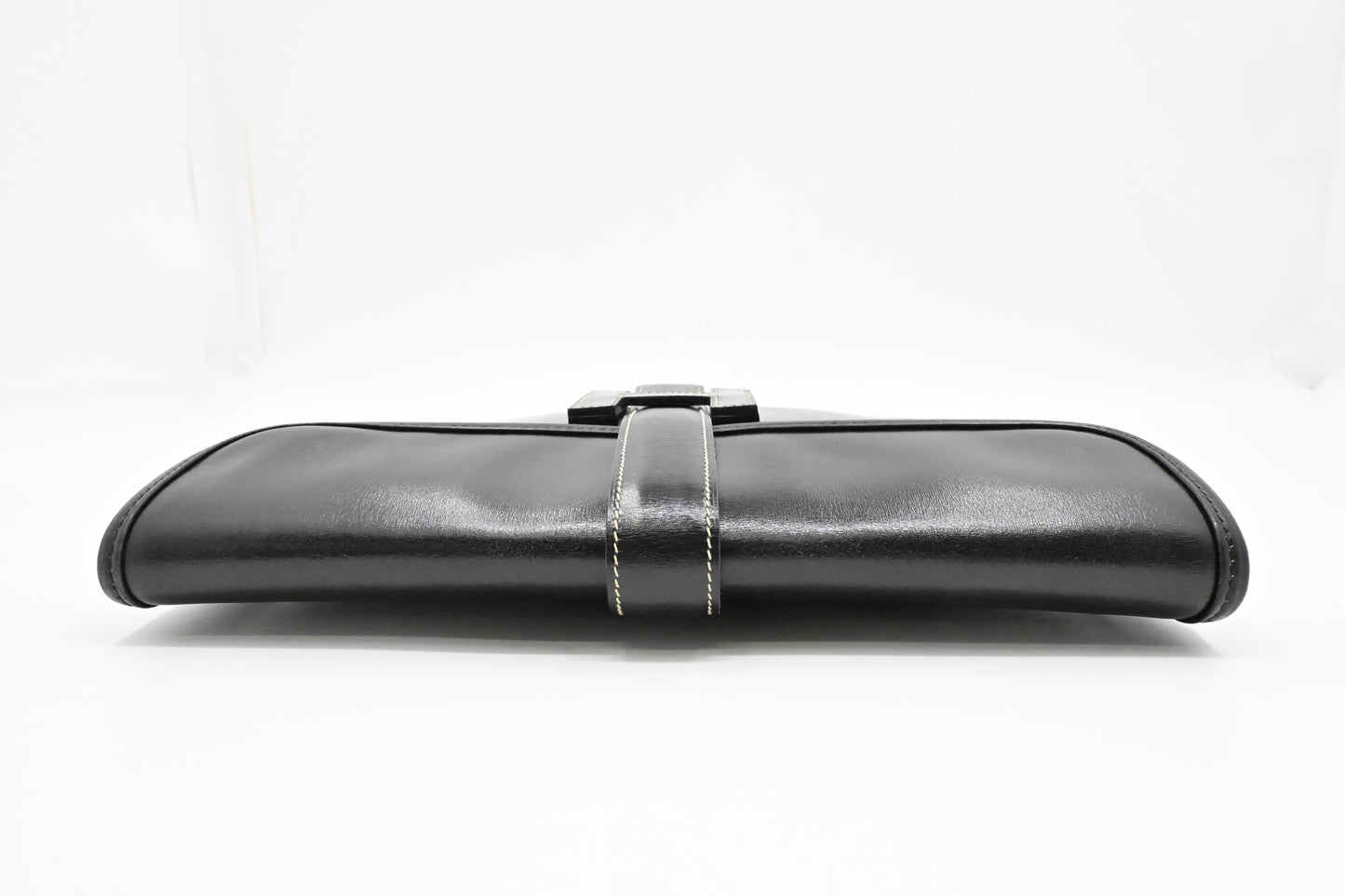 Hermes Jige Elan PM in Black Box Leather