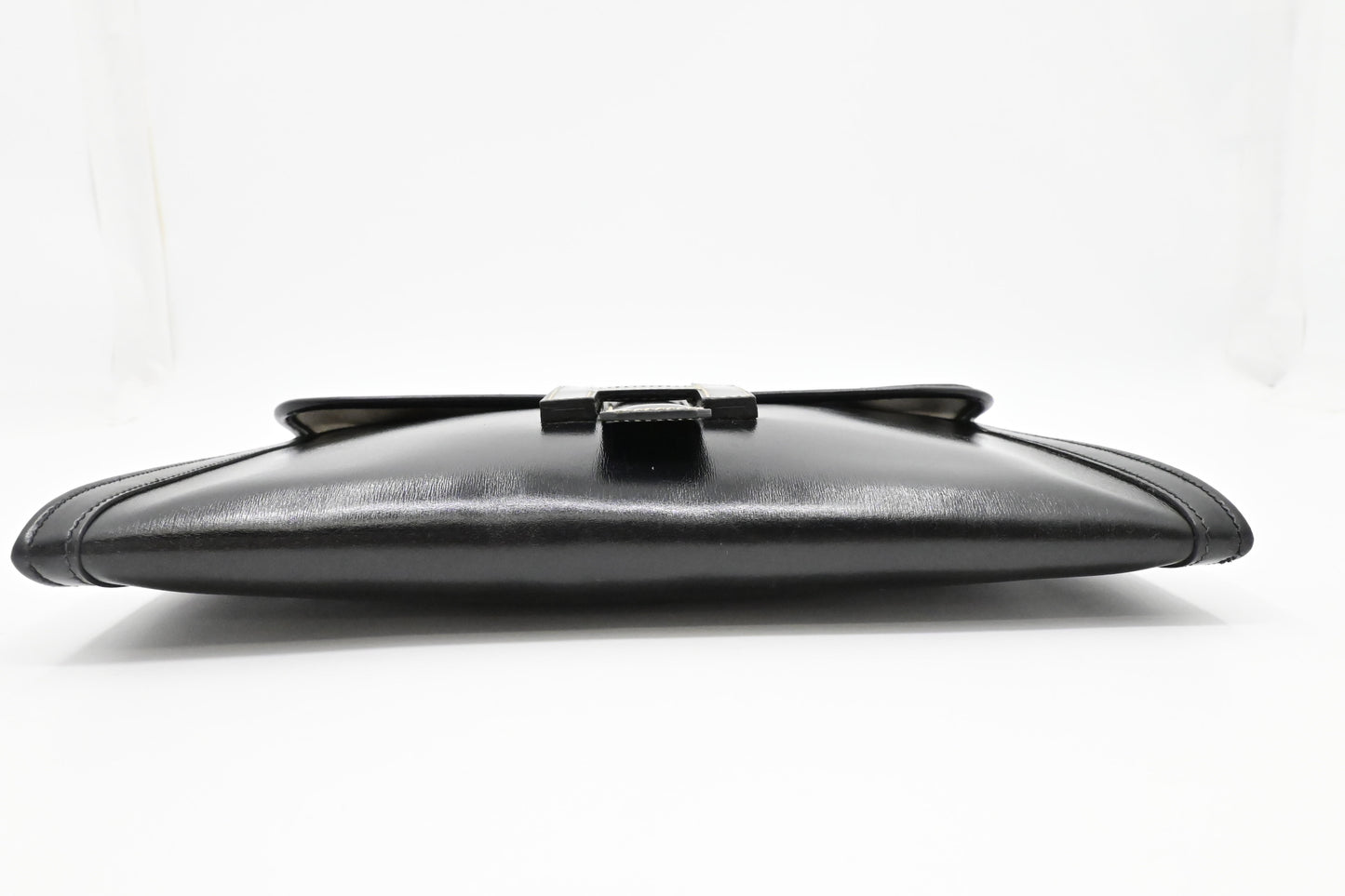 Hermes Jige Elan PM in Black Box Leather