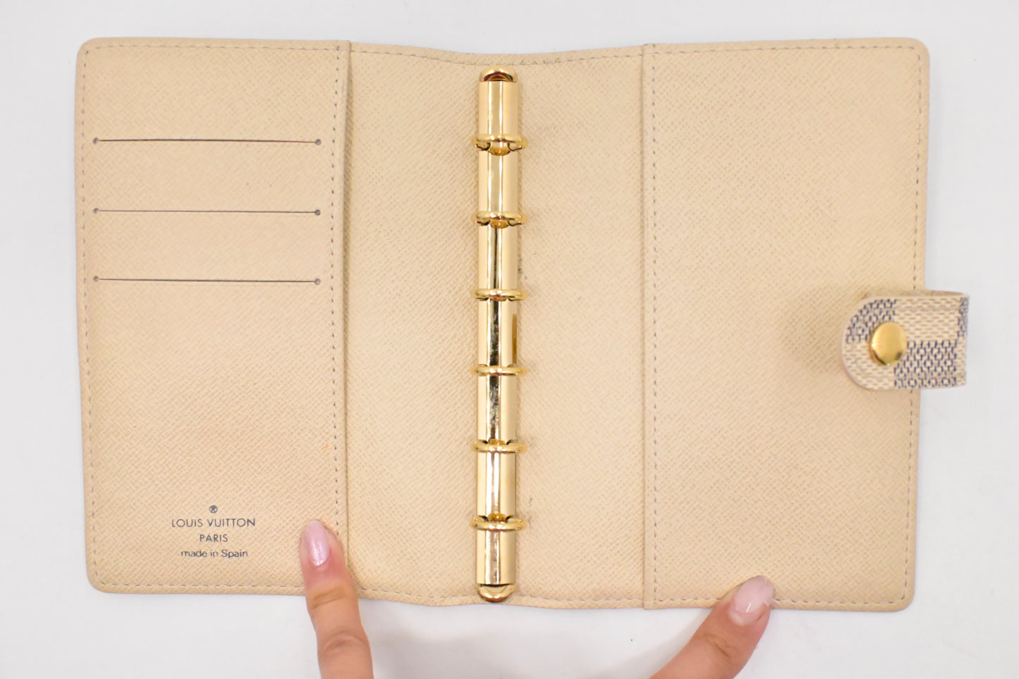 Louis Vuitton Agenda PM in Damier Azur Canvas