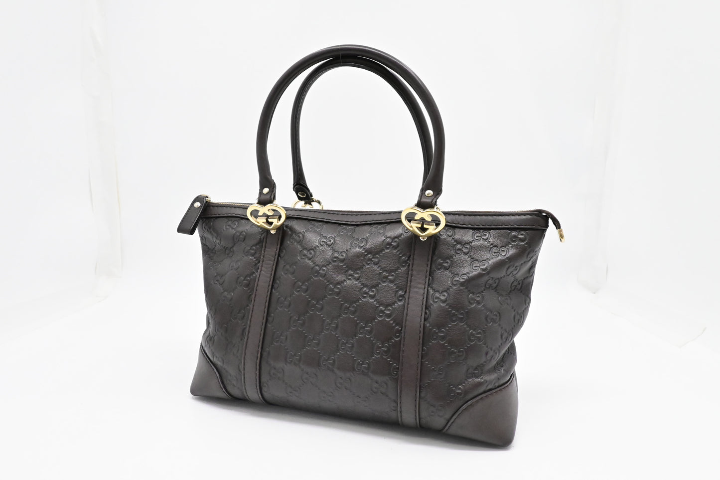Gucci Handbag in Brown Guccissima Leather