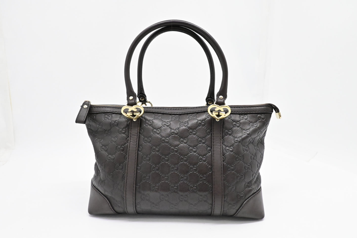 Gucci Handbag in Brown Guccissima Leather