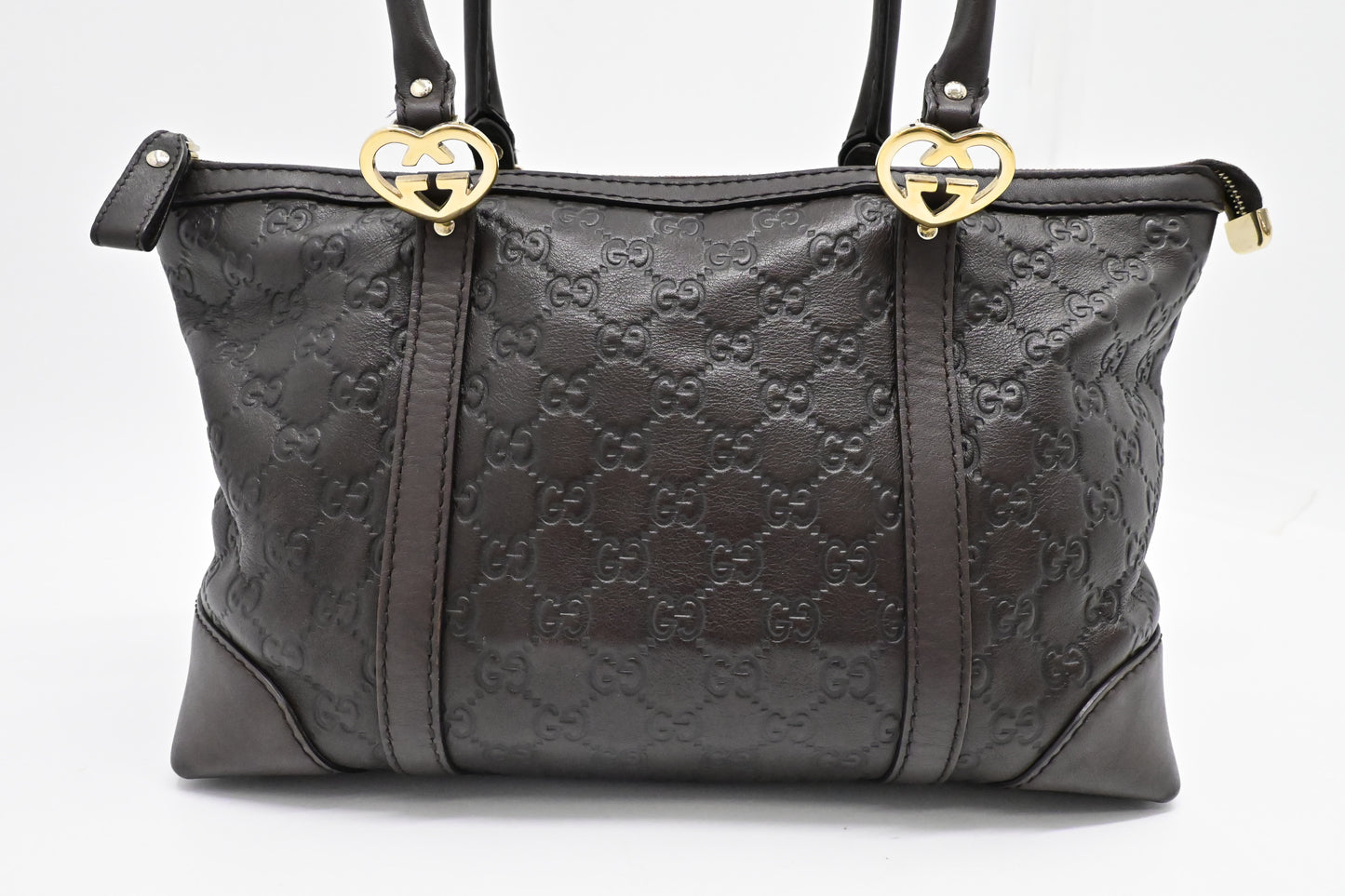 Gucci Handbag in Brown Guccissima Leather