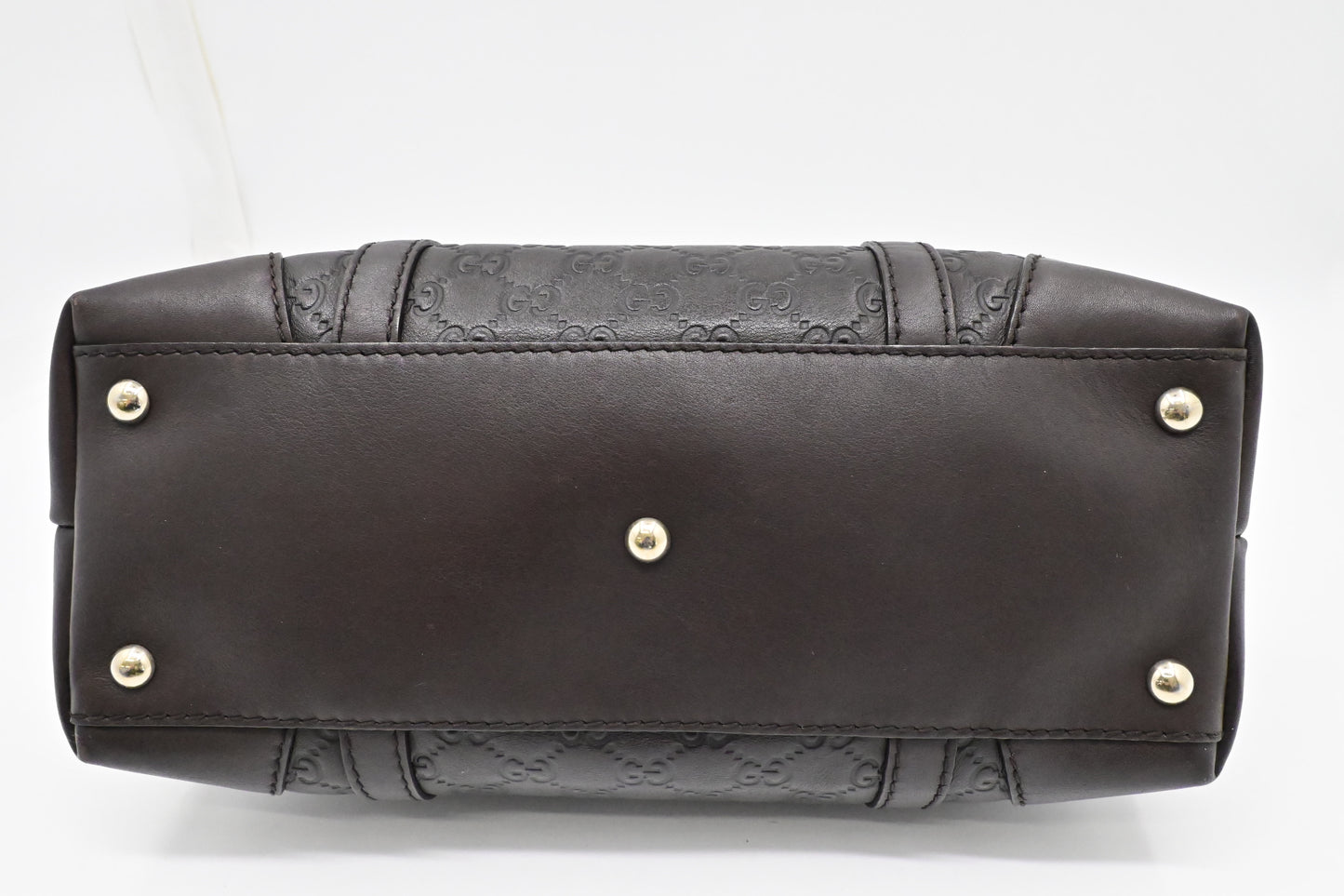 Gucci Handbag in Brown Guccissima Leather