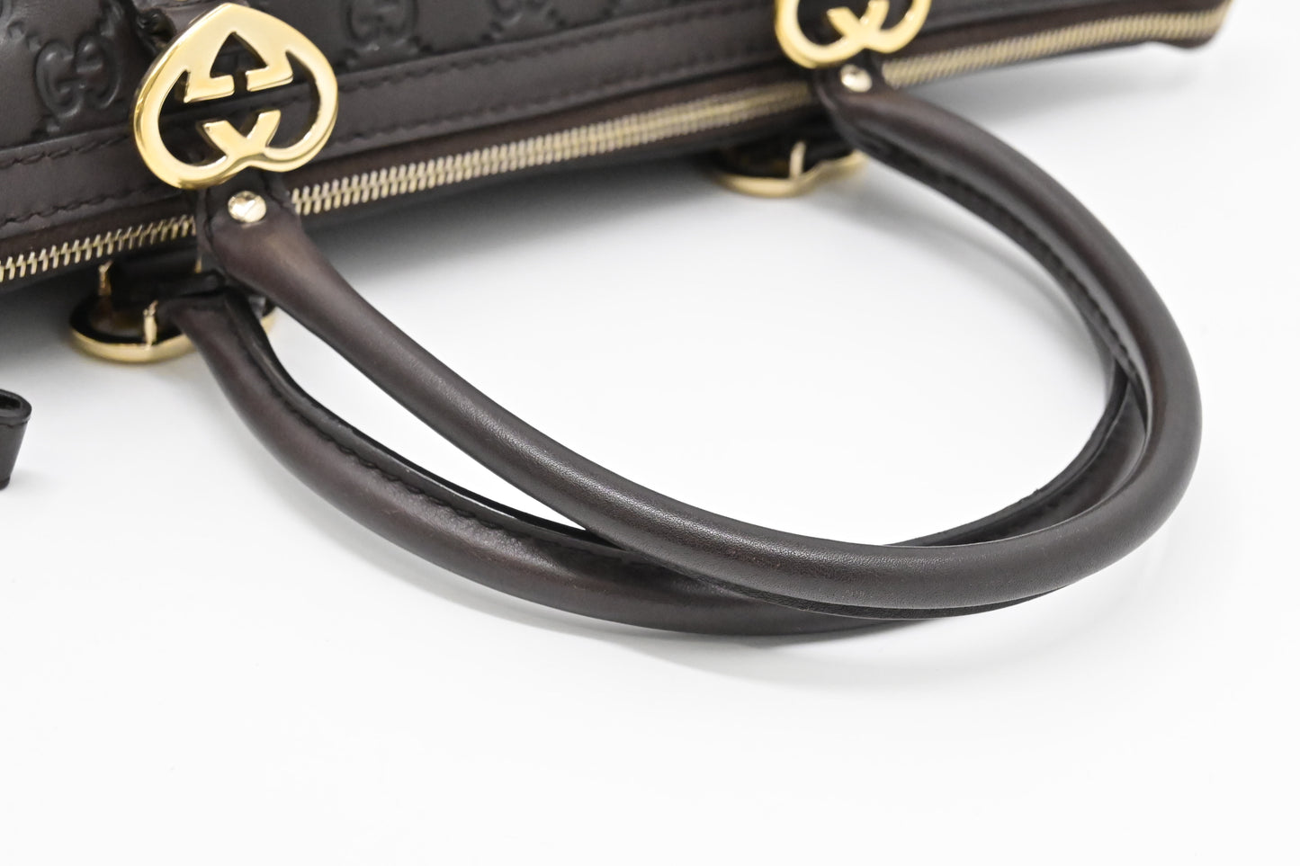 Gucci Handbag in Brown Guccissima Leather