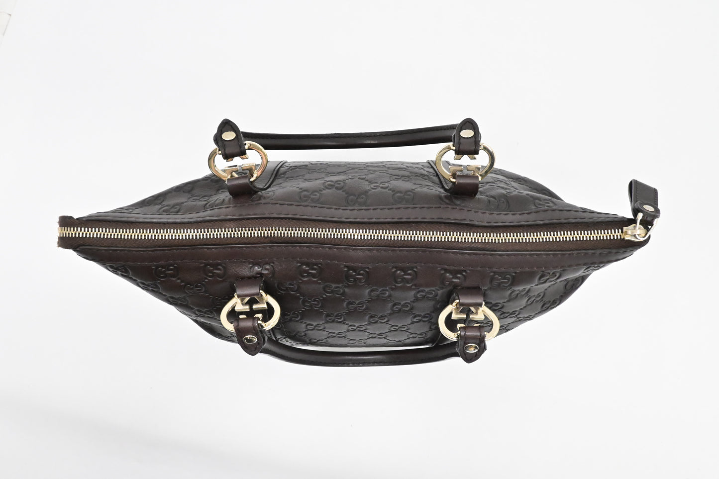 Gucci Handbag in Brown Guccissima Leather