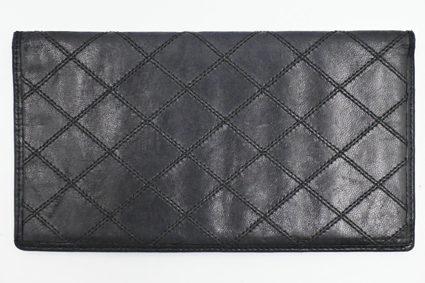 Chanel Bifold Wallet in Black Leather