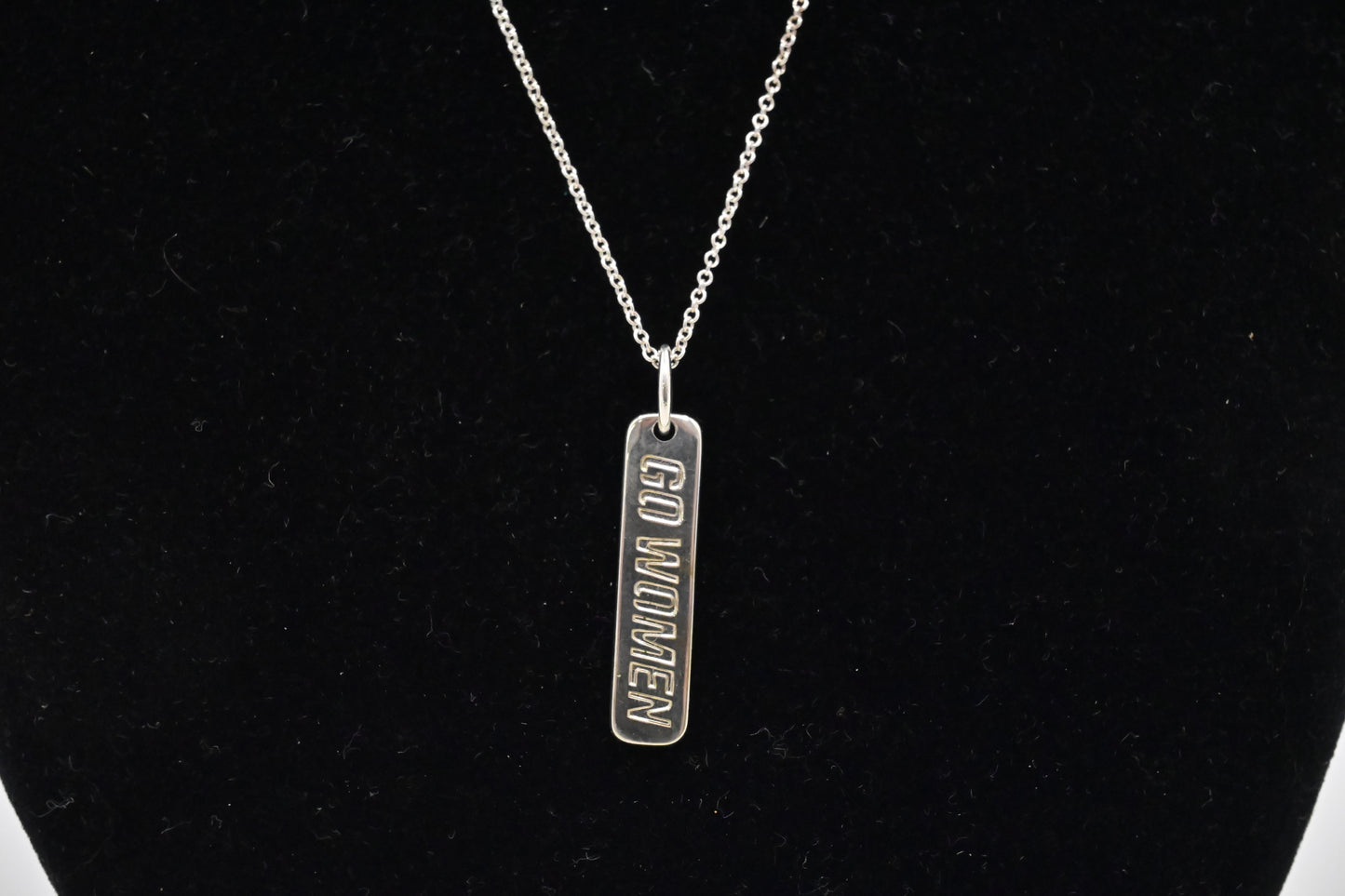 Tiffany & Co. "Nagoya Marathon Go Women 2012" Necklace in Sterling Silver