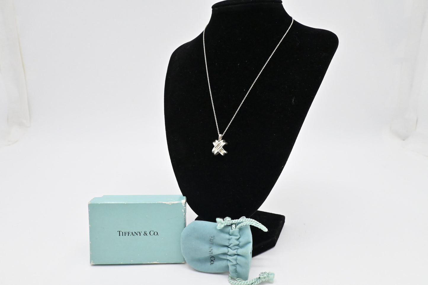 Tiffany & Co. Signature Cross Necklace in Sterling Silver