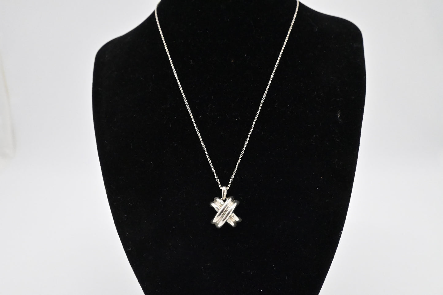 Tiffany & Co. Signature Cross Necklace in Sterling Silver