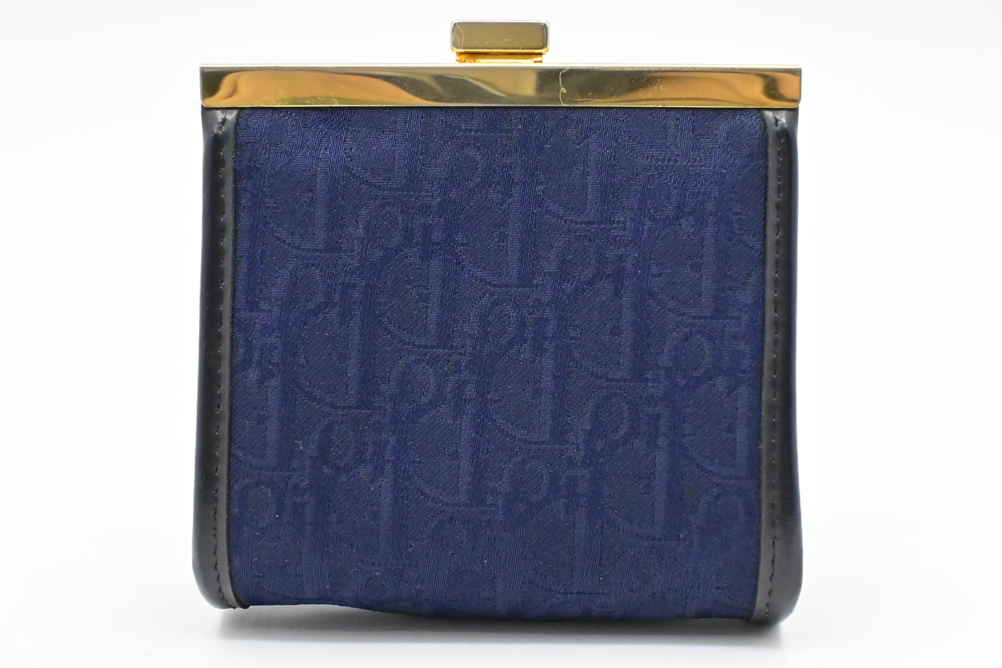 Dior Coin Case in Blue Oblique Canvas