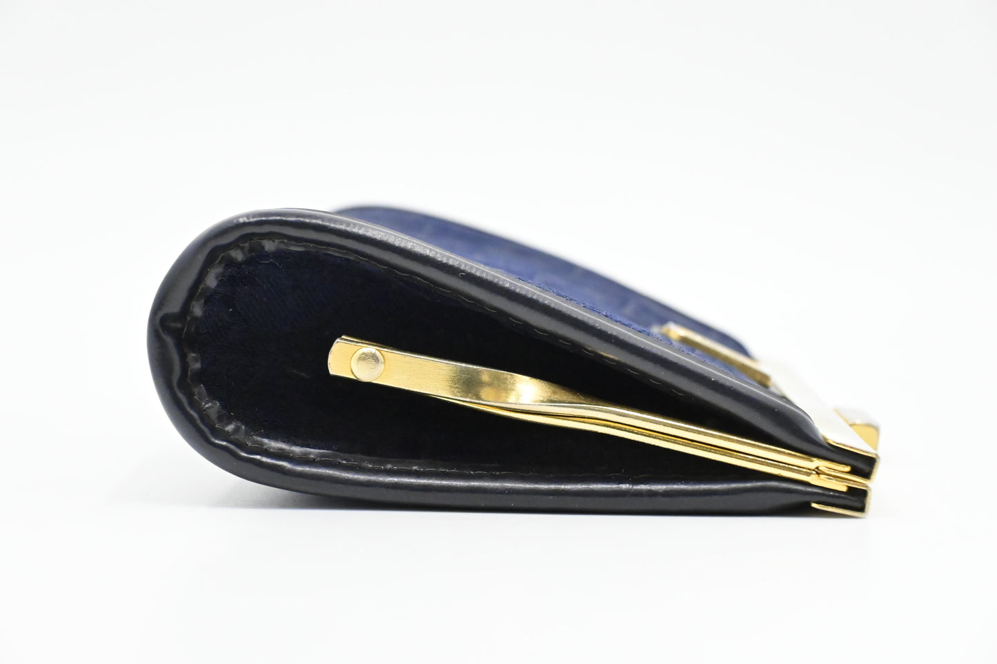 Dior Coin Case in Blue Oblique Canvas