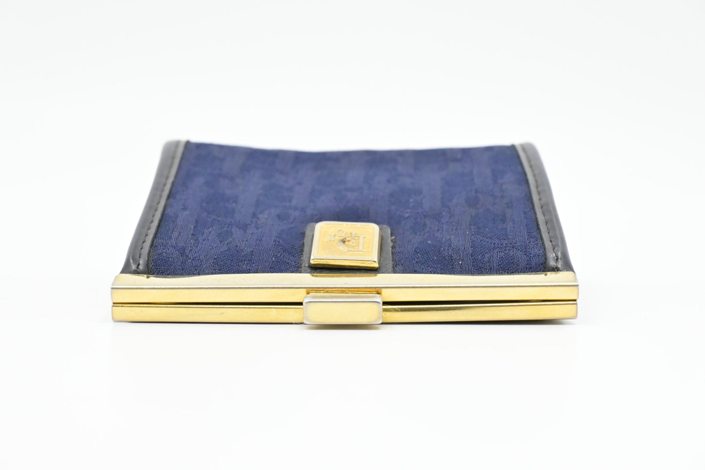 Dior Coin Case in Blue Oblique Canvas