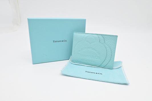 Tiffany & Co. Card Holder in Tiffany Blue Leather