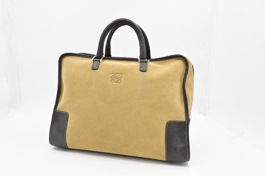 Loewe Amazona 44 in Brown Suede