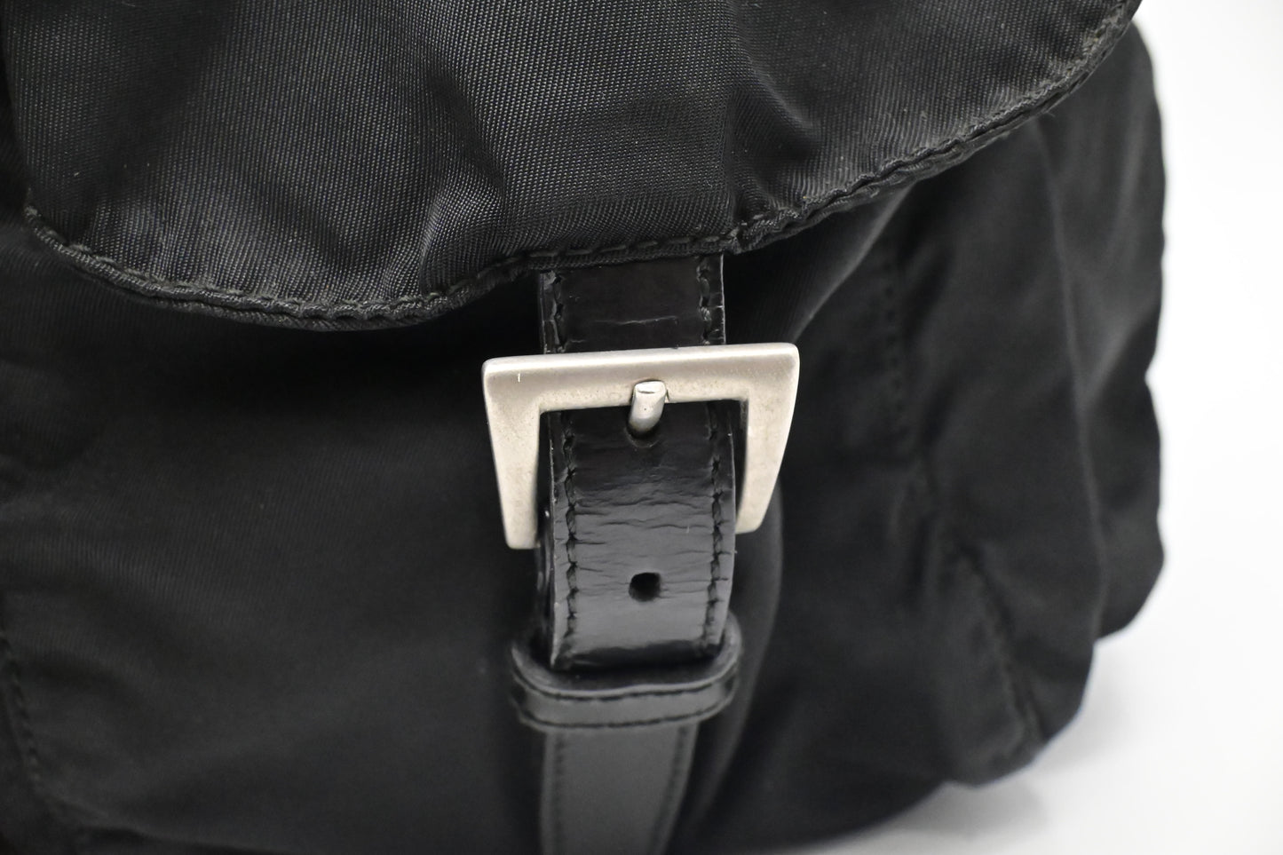 Prada Backpack in Black Nylon