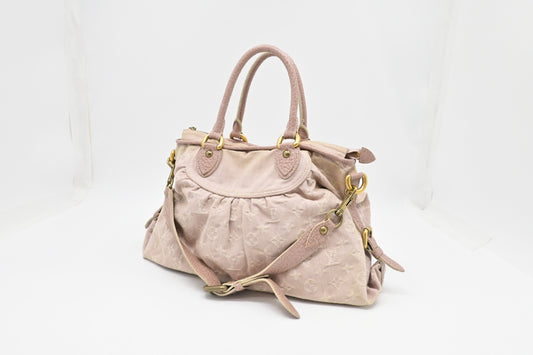 Louis Vuitton Neo Cabby in Light Pink Monogram Denim