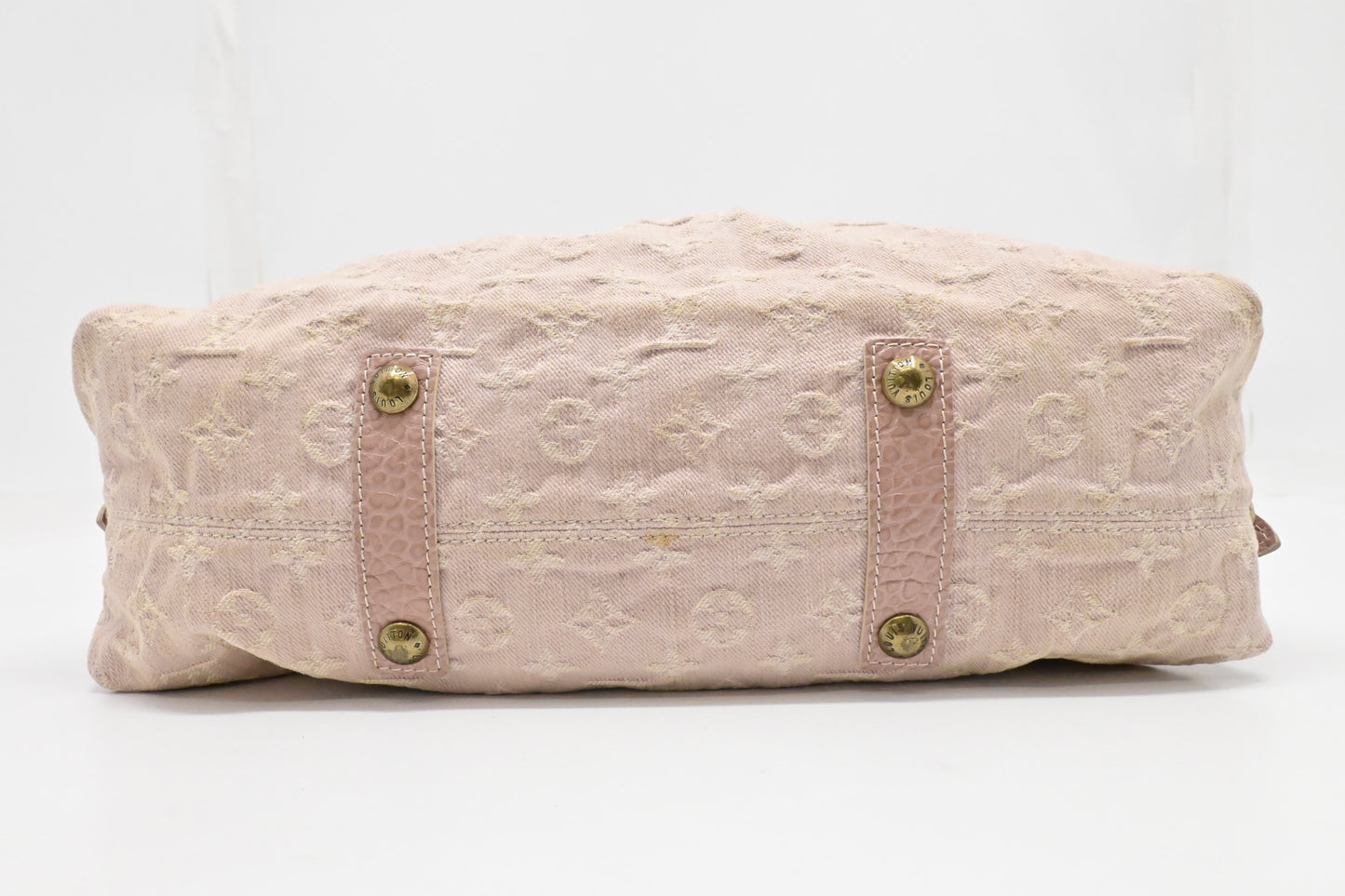 Louis Vuitton Neo Cabby in Light Pink Monogram Denim