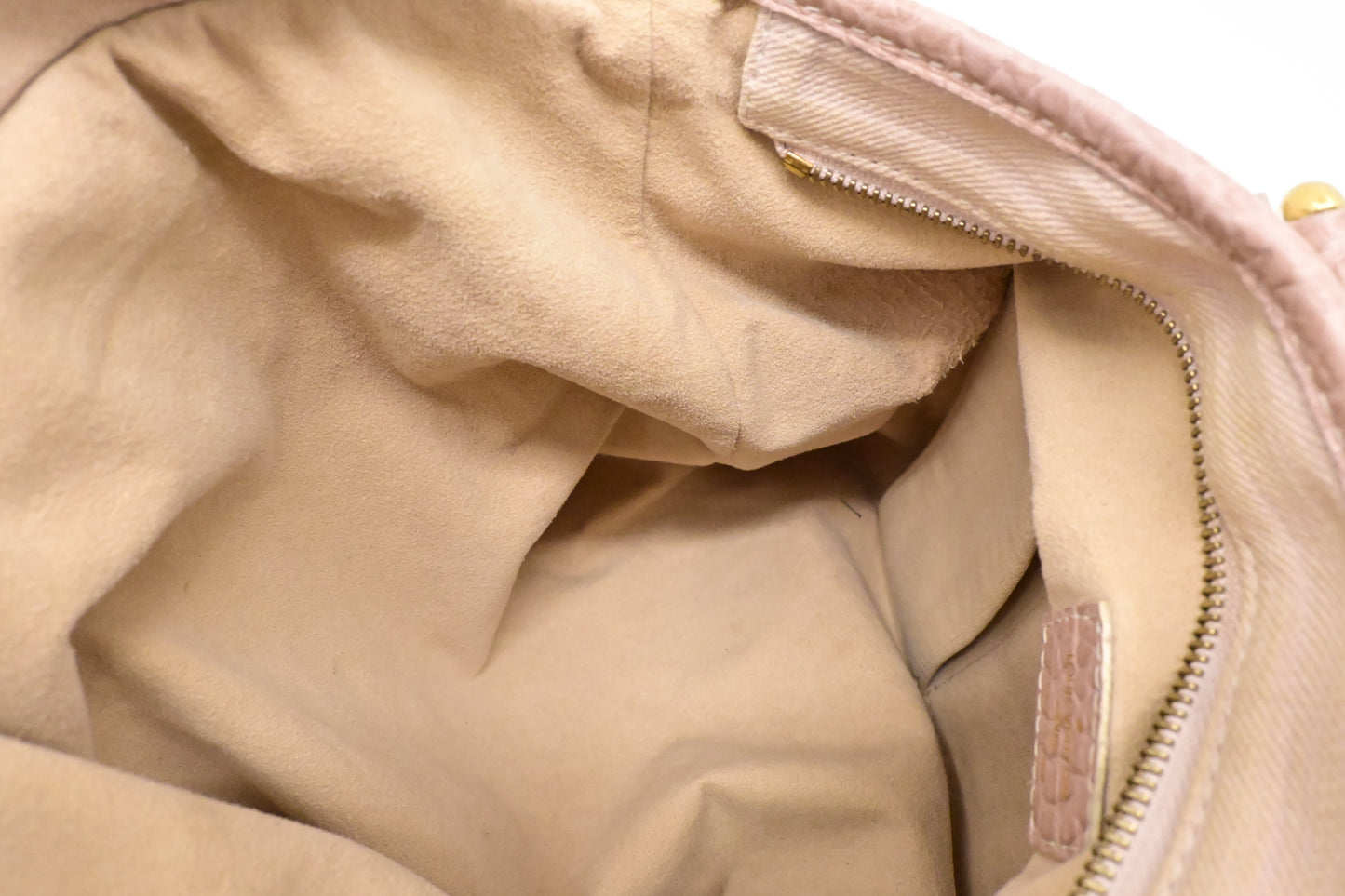 Louis Vuitton Neo Cabby in Light Pink Monogram Denim