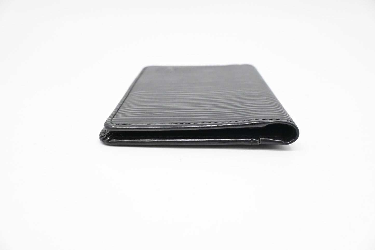 Louis Vuitton Card Case in Black Epi Leather