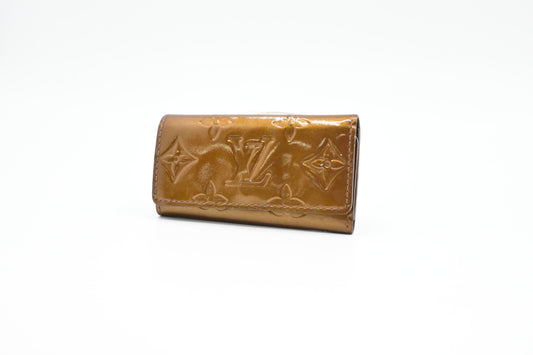 Louis Vuitton Multicles 4 in Bronze Vernis Leather