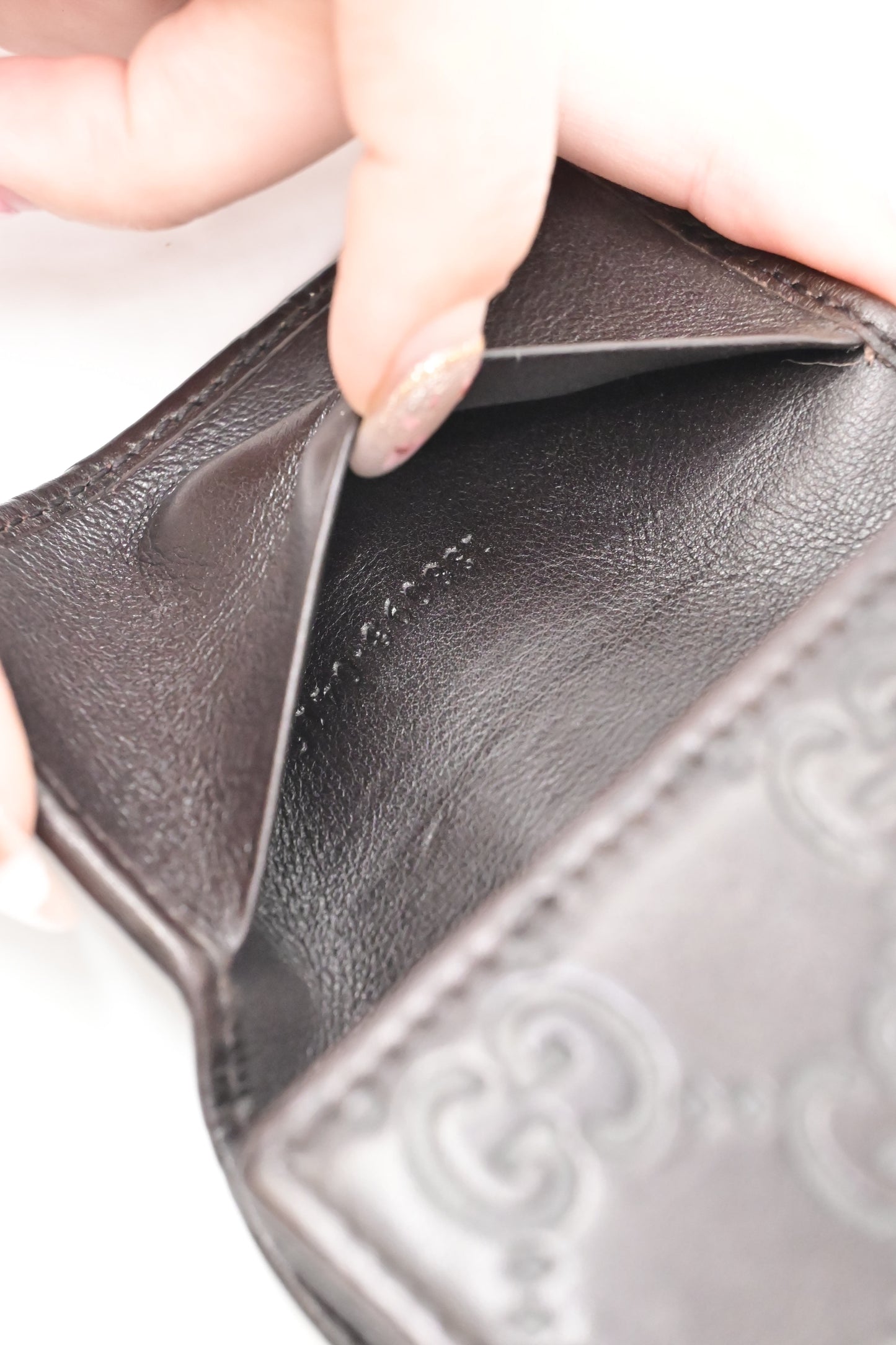 Gucci 6 Key Case in Brown Guccissima Leather