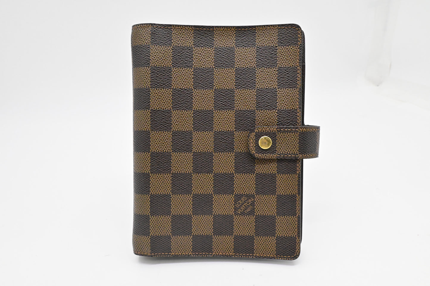 Louis Vuitton Agenda MM in Damier Ebene Canvas