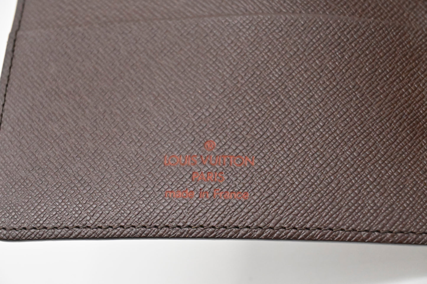 Louis Vuitton Agenda MM in Damier Ebene Canvas