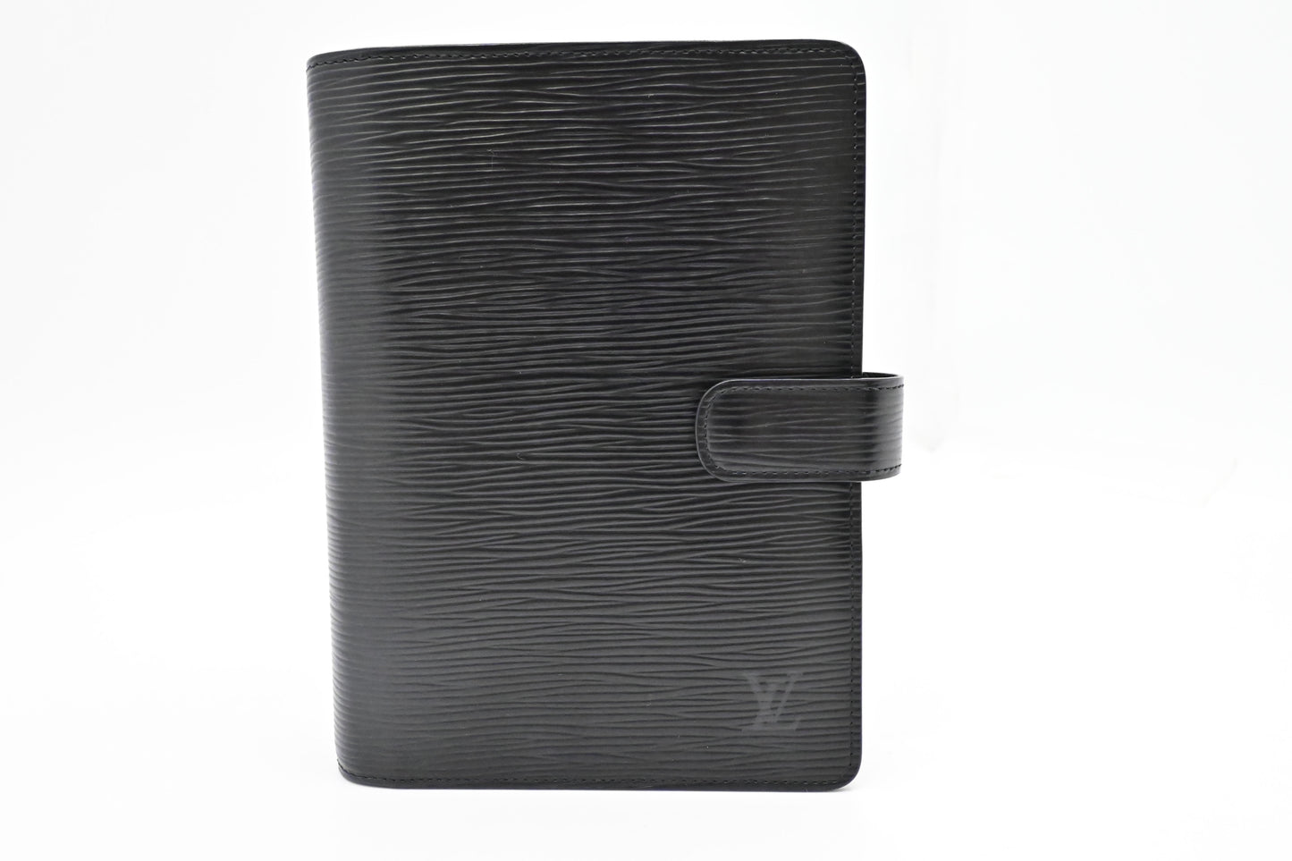 Louis Vuitton Agenda MM in Black Epi Leather