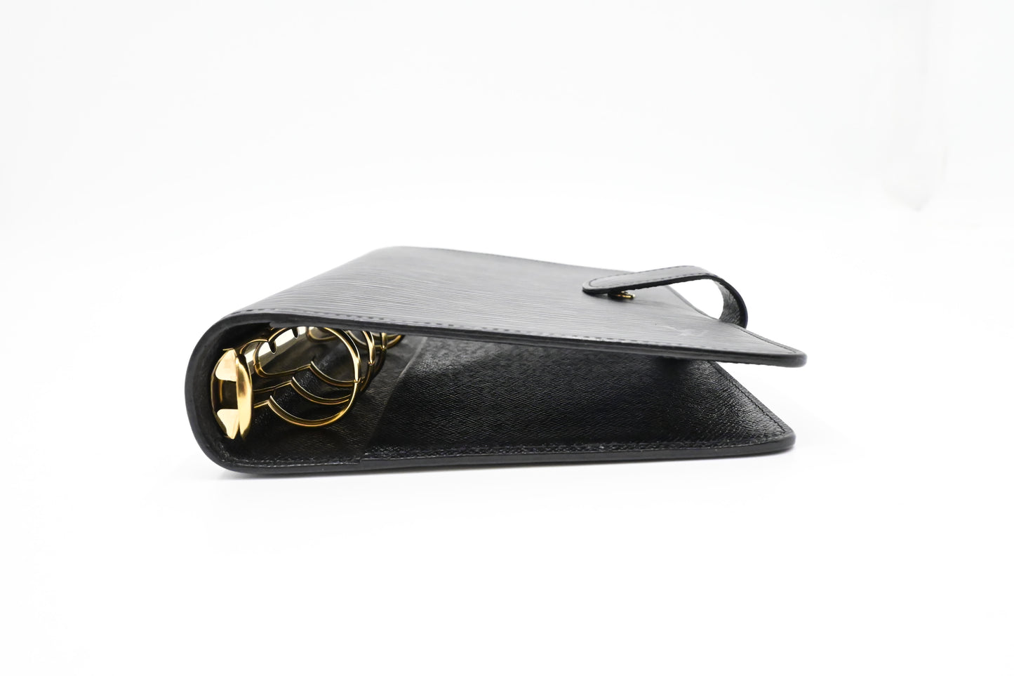 Louis Vuitton Agenda MM in Black Epi Leather