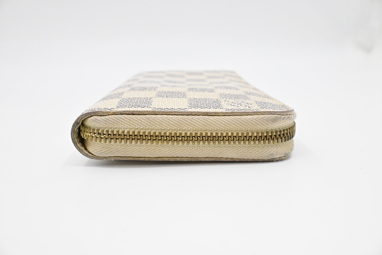 Louis Vuitton Long Zippy Wallet in Damier Azur Canvas
