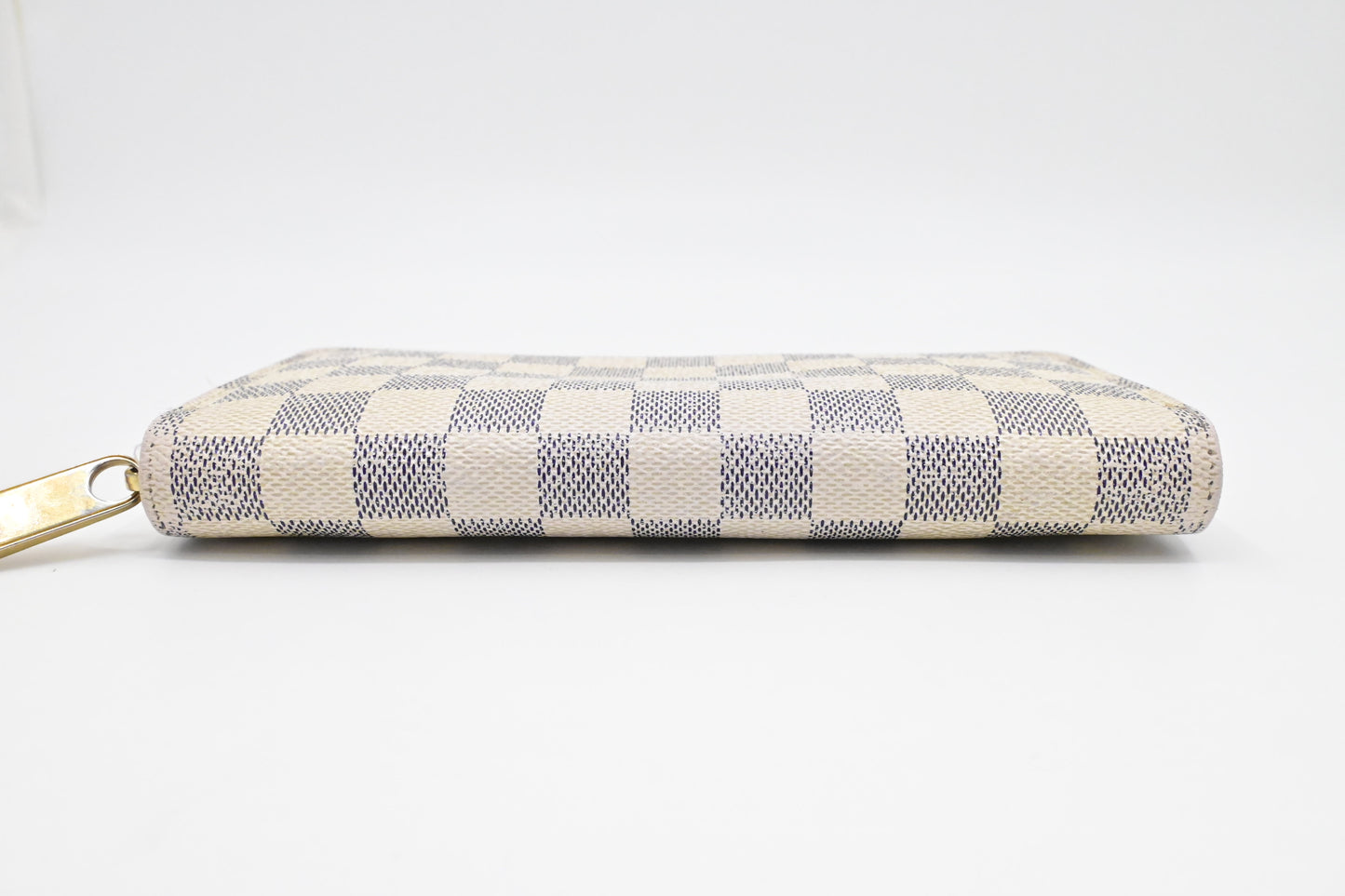 Louis Vuitton Long Zippy Wallet in Damier Azur Canvas