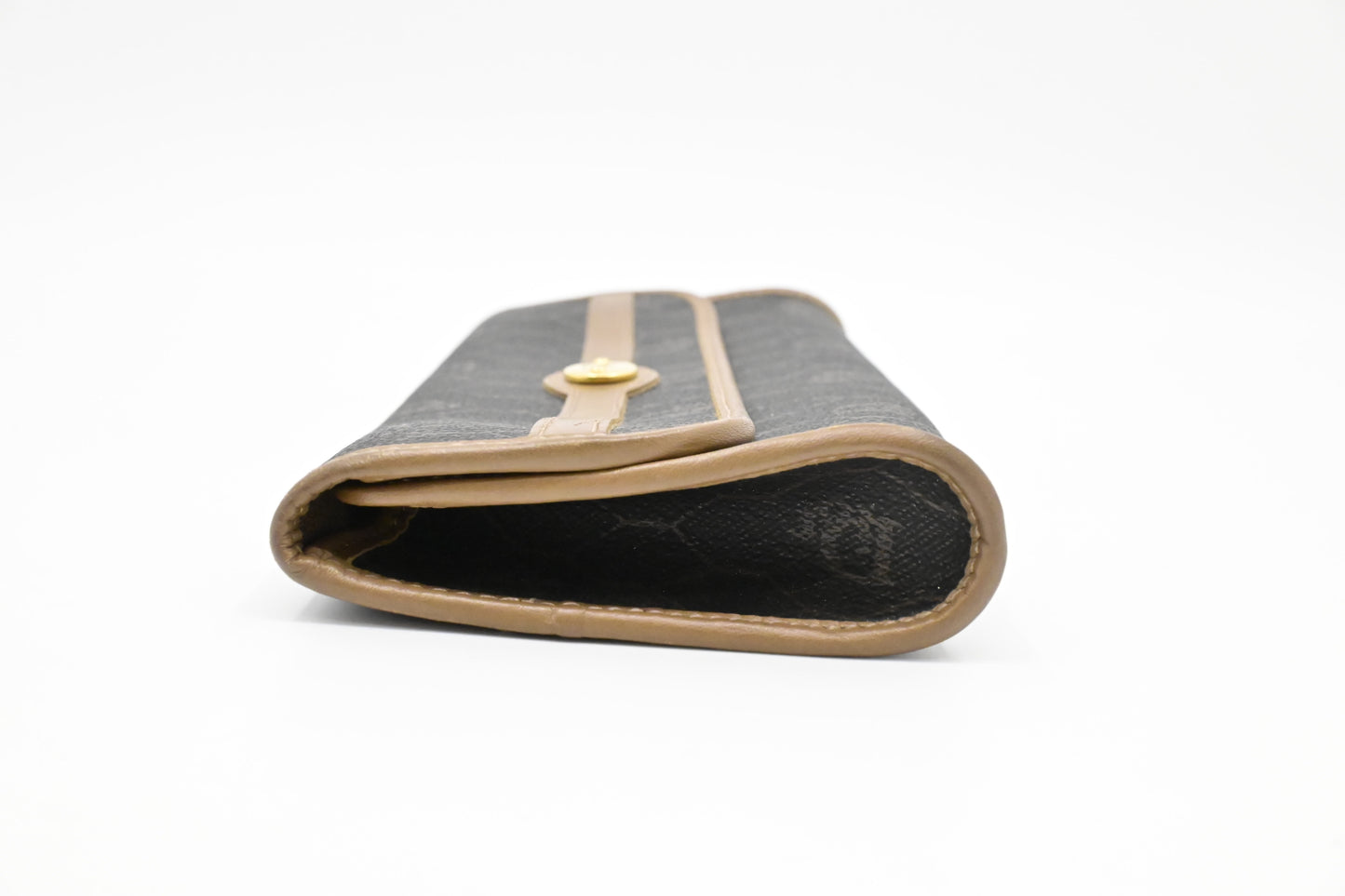 Dior Wallet in Black Honeycomb Canvas