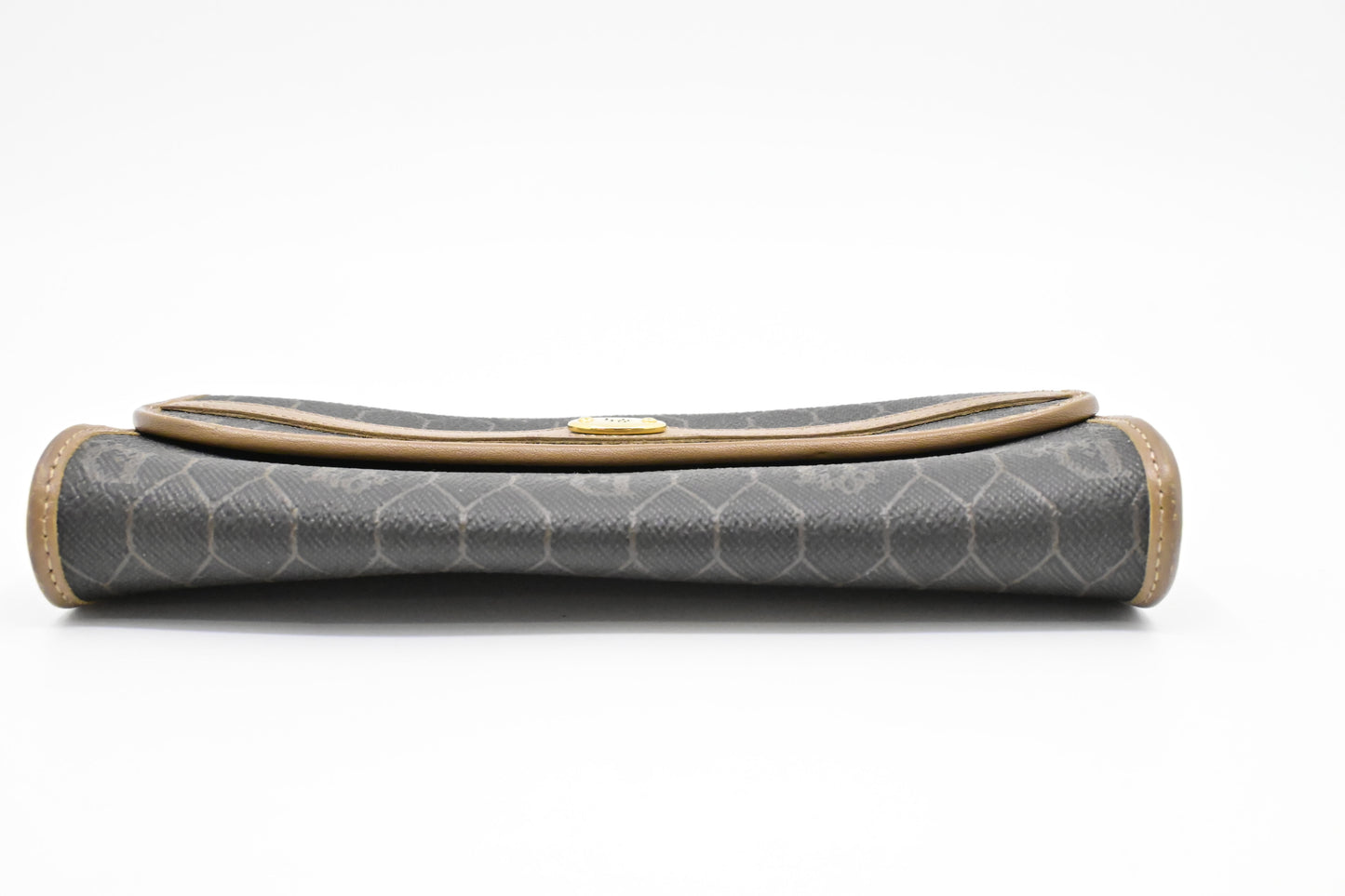 Dior Wallet in Black Honeycomb Canvas