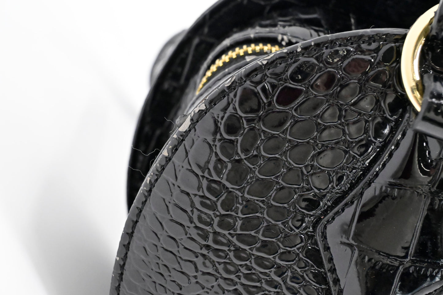 Vivienne Westwood Chancery Heart in Black Leather