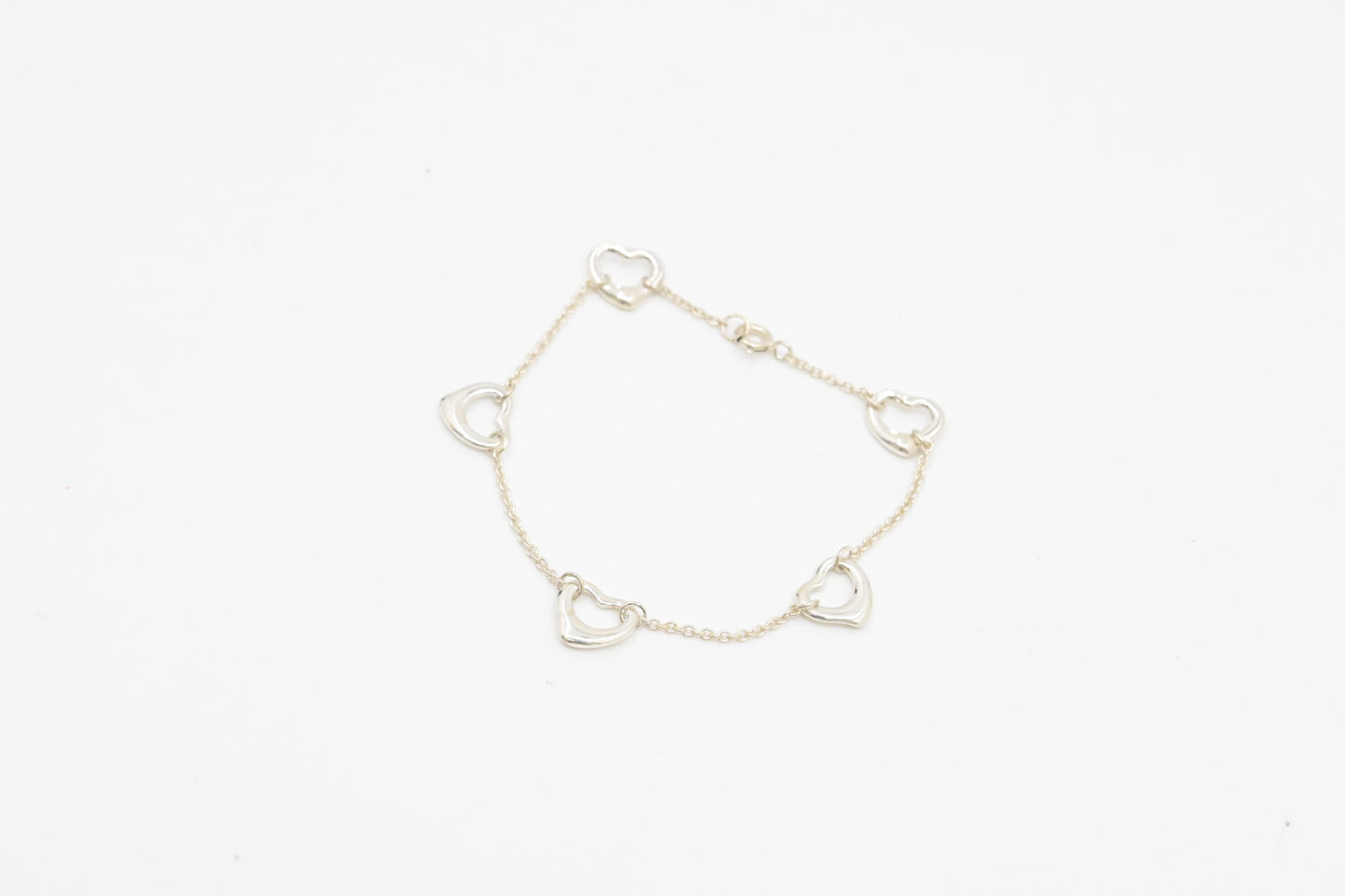 Tiffany & Co. Open Heart Bracelet in Sterling Silver