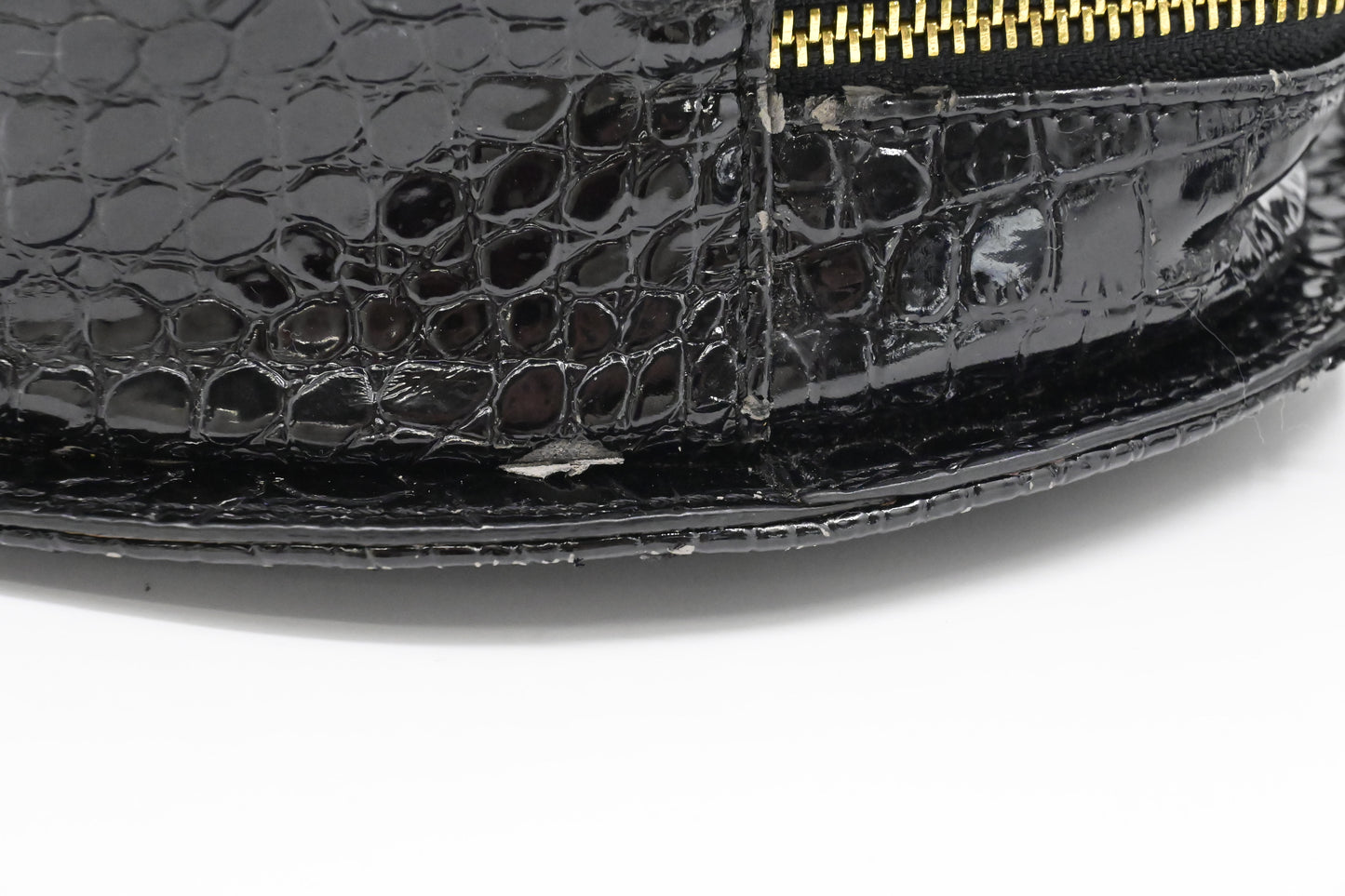 Vivienne Westwood Chancery Heart in Black Leather