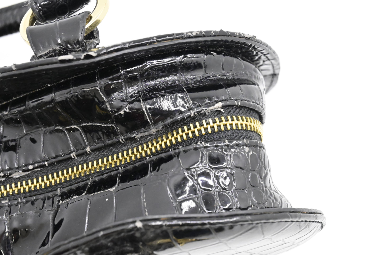 Vivienne Westwood Chancery Heart in Black Leather