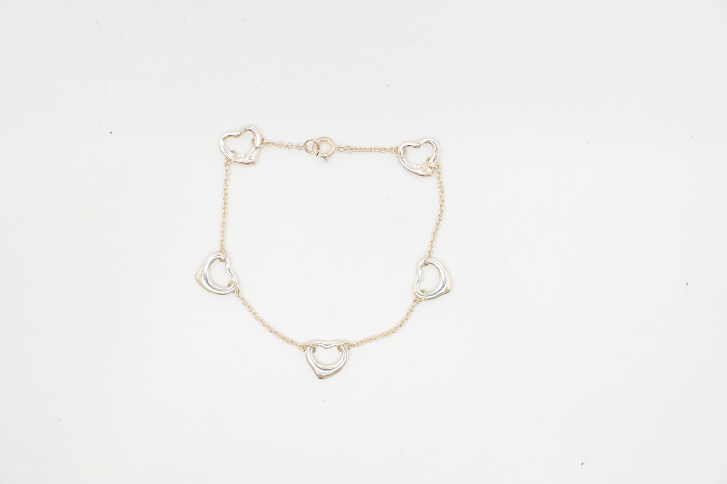 Tiffany & Co. Open Heart Bracelet in Sterling Silver