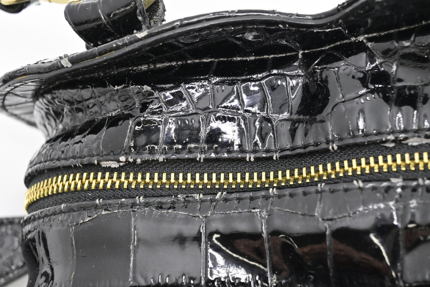 Vivienne Westwood Chancery Heart in Black Leather