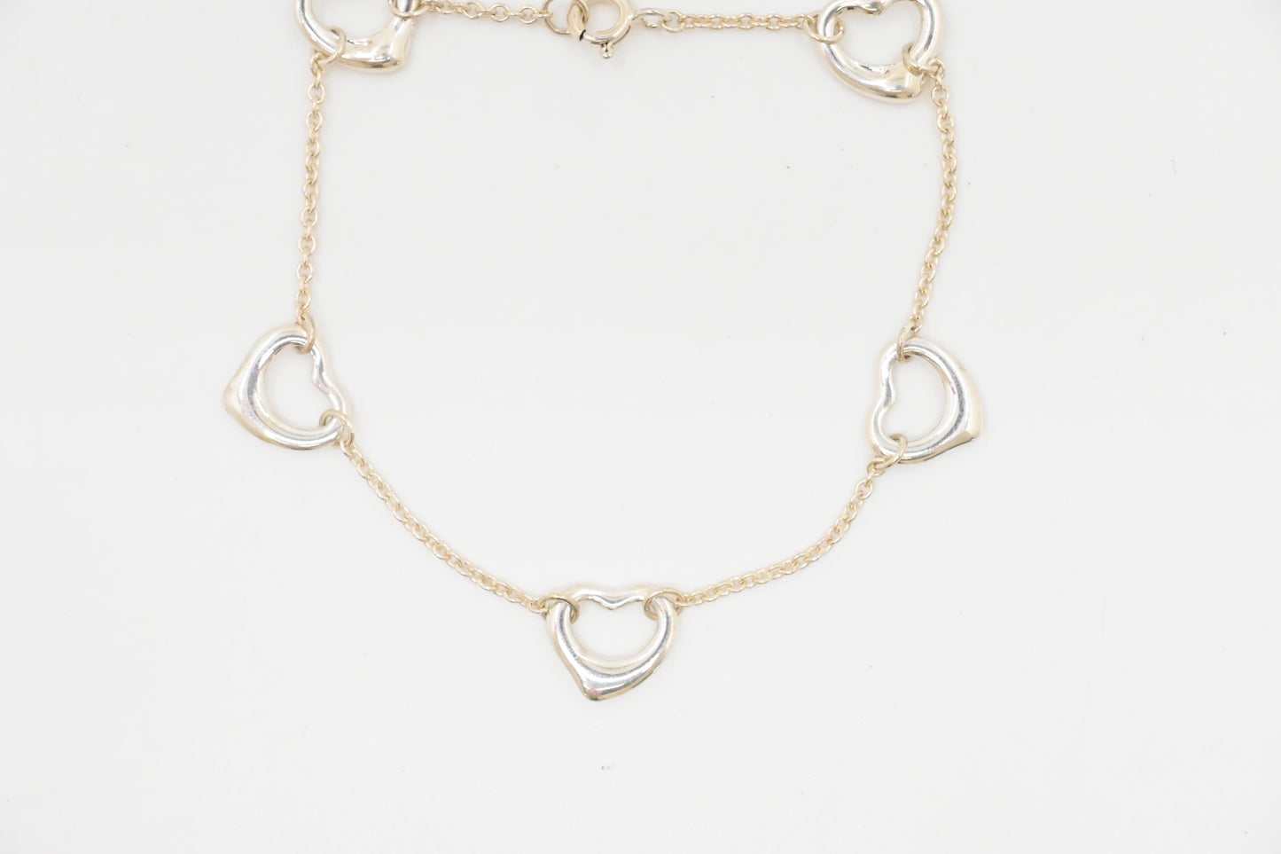Tiffany & Co. Open Heart Bracelet in Sterling Silver