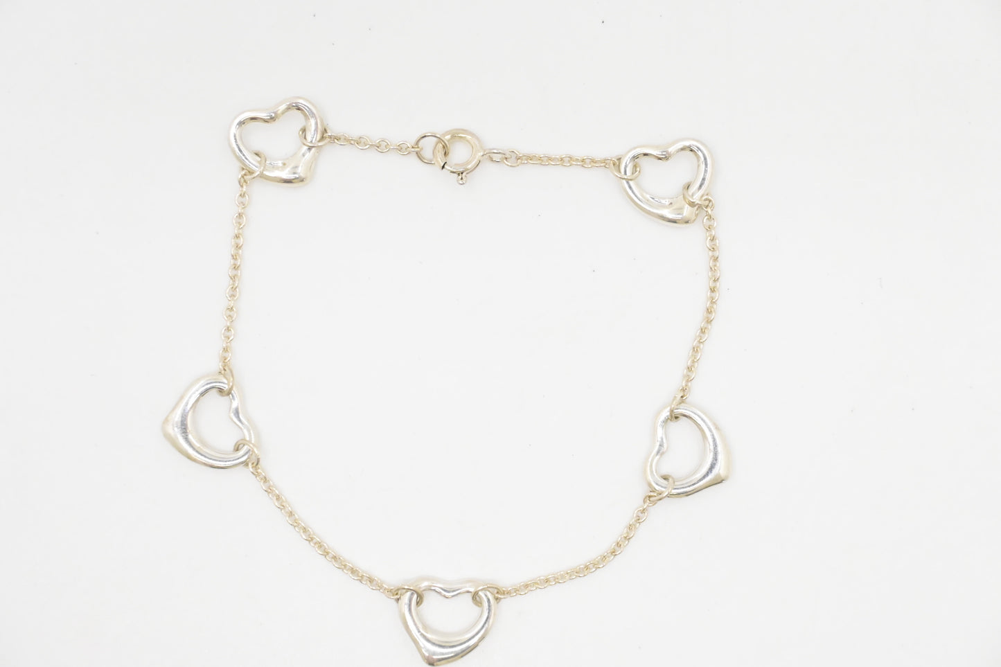Tiffany & Co. Open Heart Bracelet in Sterling Silver