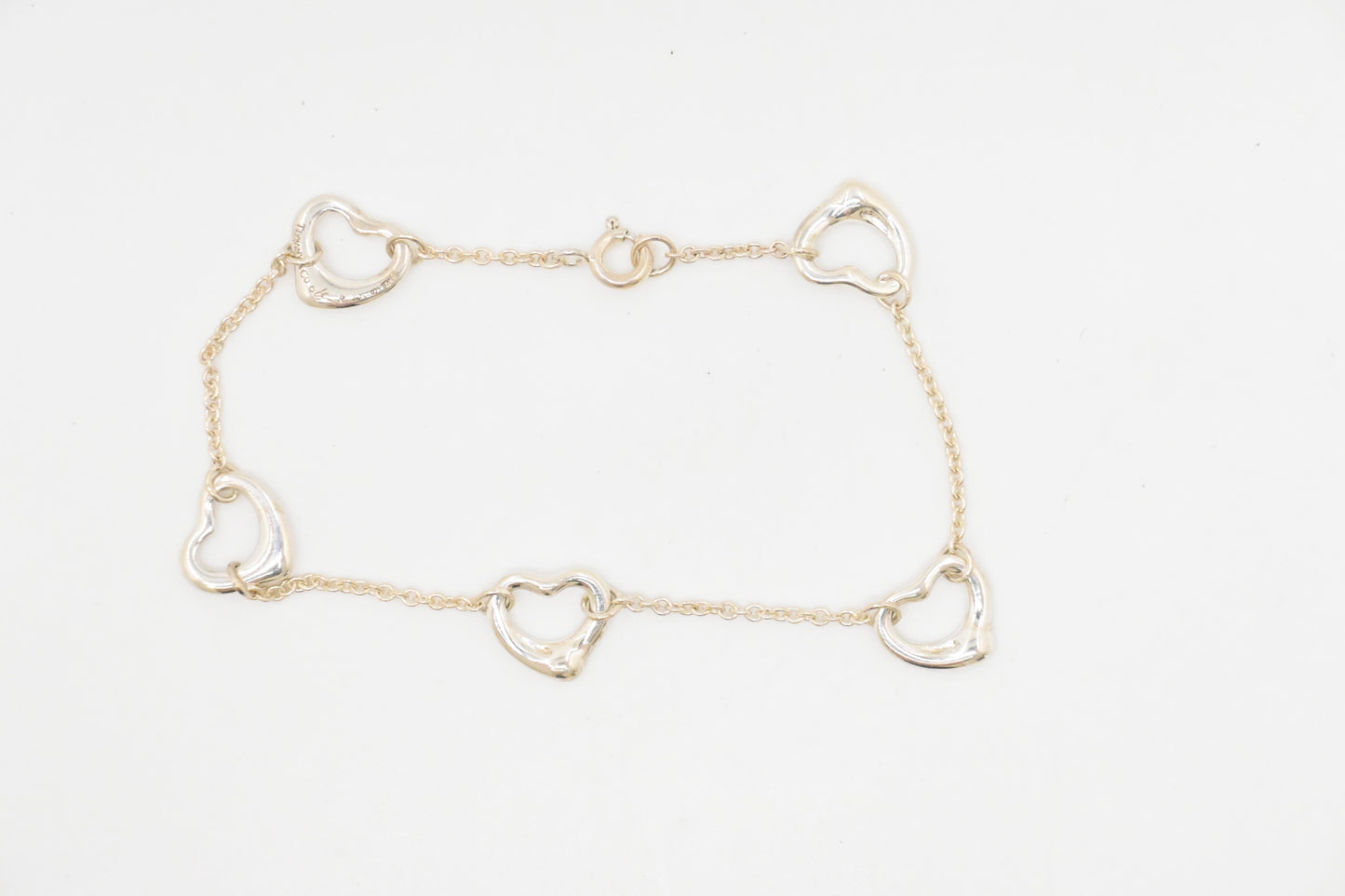 Tiffany & Co. Open Heart Bracelet in Sterling Silver